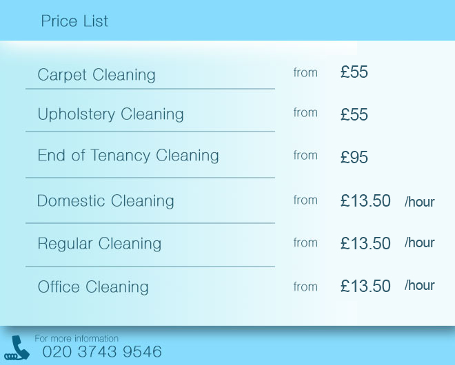 Prices Fulham Carpet Cleaners Prices